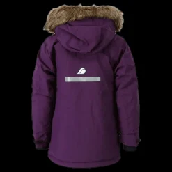 New Didriksons Kure Kid's Parka Purple Lila