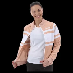 Diadora L. Jacket 80'S Pink/White Rosa och Vit Outlet