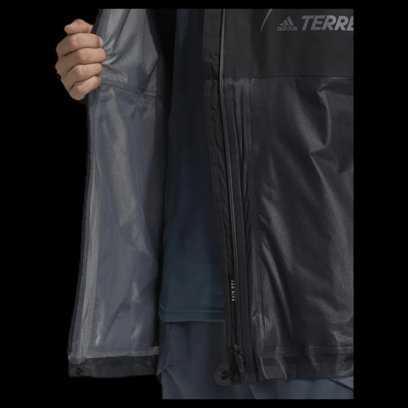 adidas 3L Zupahike Jacket Black Svart