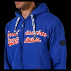 Online Marine La Rochelle Zip Hood Blue Blå