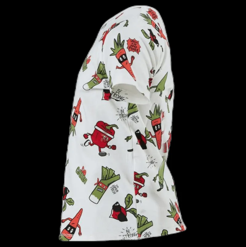 Name It Labano Ss Top White Vit Hot
