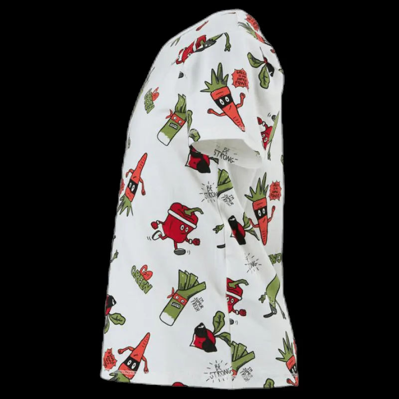 Name It Labano Ss Top White Vit Hot