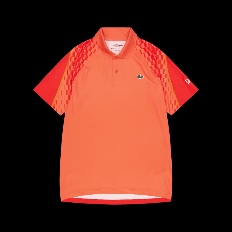 Lacoste Sport Lacoste Polo Corrida/white Vit Best