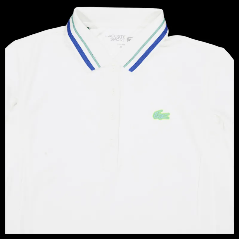 Lacoste Sport Lacoste Polo Flour Vit Online