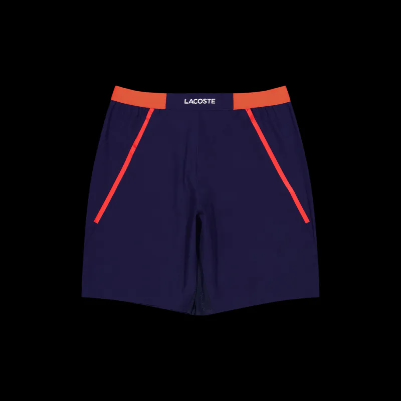 Clearance Lacoste Sport Lacoste Shorts Navy/blue Blå
