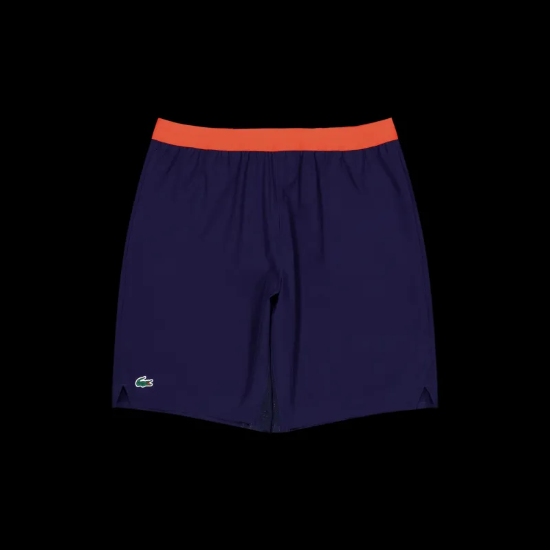 Clearance Lacoste Sport Lacoste Shorts Navy/blue Blå