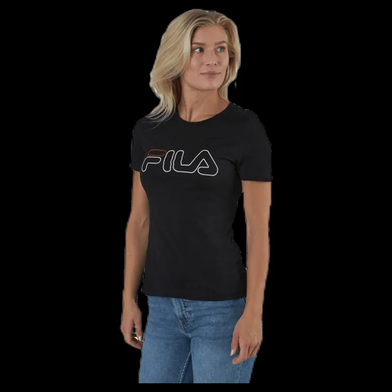 Hot Fila Ladan Black Svart
