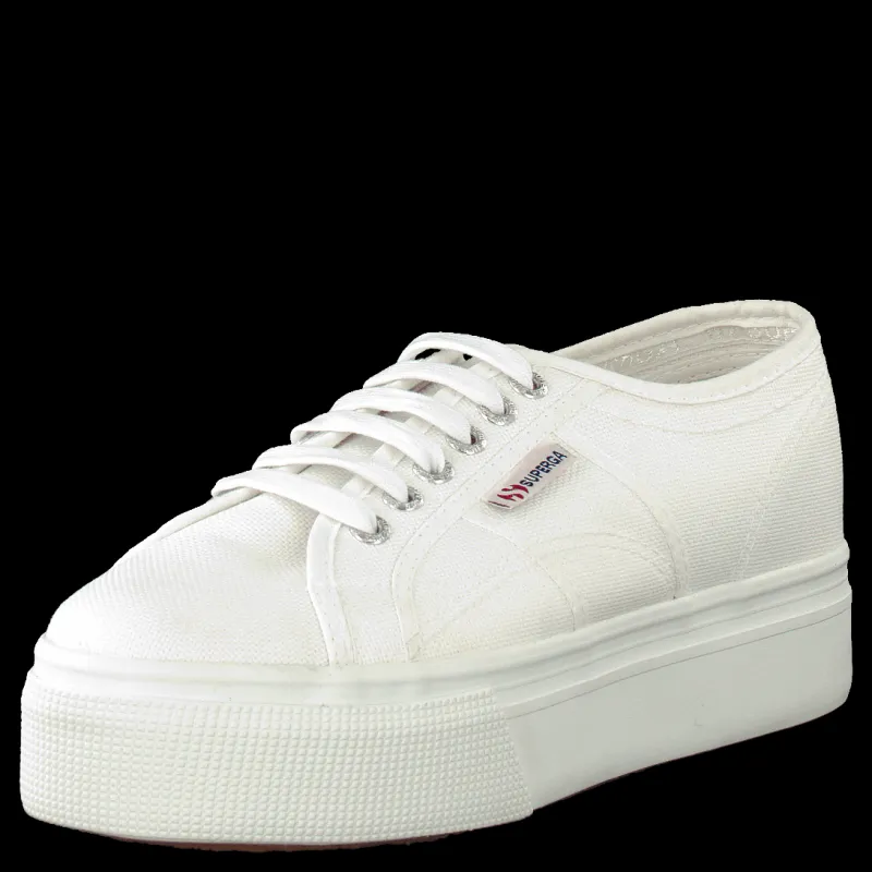 Sale Superga Lady 2790-Cotw Linea and Down 901 white Vit