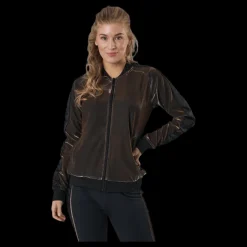 Kappa Lady Tr.Jacket, Auth Ecot Brown/Black Brun och Svart