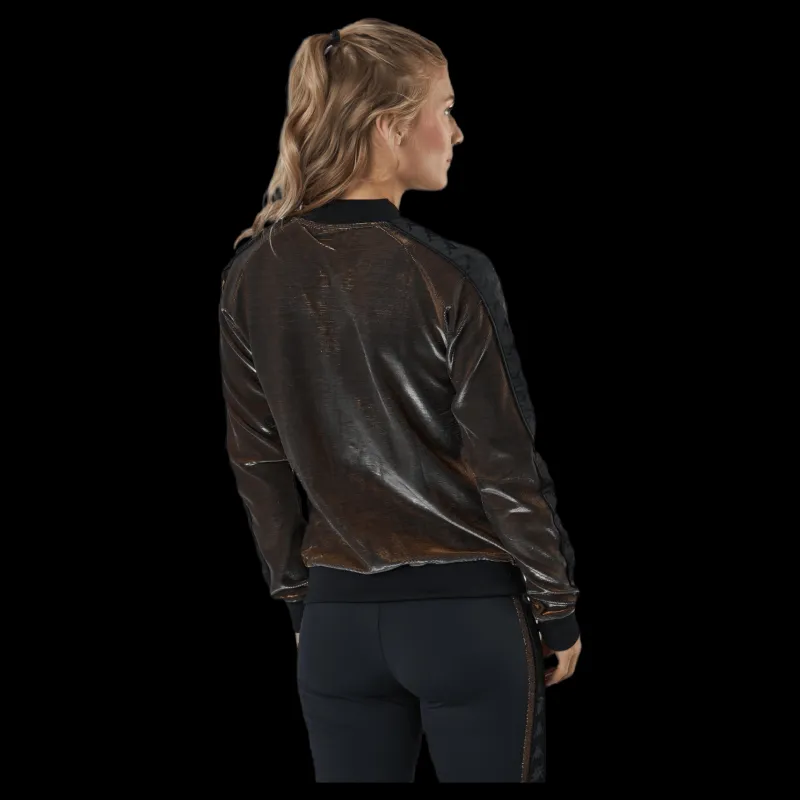 Kappa Lady Tr.Jacket, Auth Ecot Brown/Black Brun och Svart