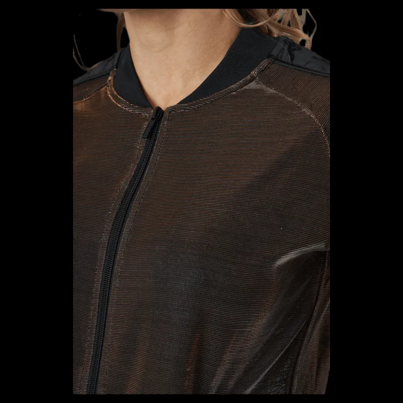 Kappa Lady Tr.Jacket, Auth Ecot Brown/Black Brun och Svart