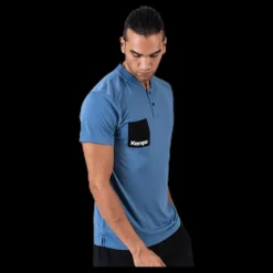 Sale Kempa Laganda Polo Shirt Blue Blå