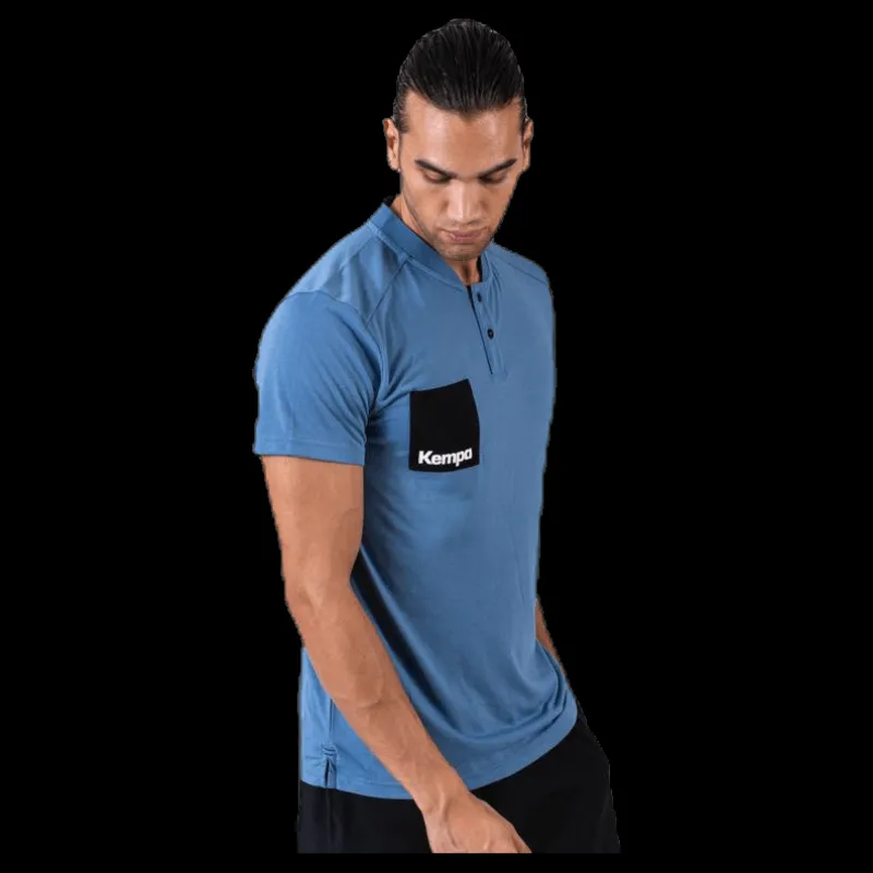 Sale Kempa Laganda Polo Shirt Blue Blå