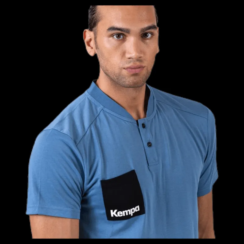 Sale Kempa Laganda Polo Shirt Blue Blå