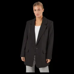 Hot Only Lana-berry Long Sleeve Blazer Black