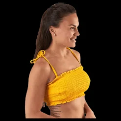 Online Waikani Beachwear Lani Smock Top Yellow Gul