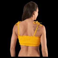 Online Waikani Beachwear Lani Smock Top Yellow Gul