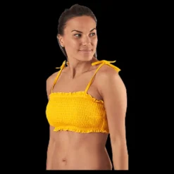 Online Waikani Beachwear Lani Smock Top Yellow Gul