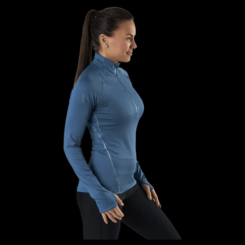 BLACC Lara LS Sweater Blue Blå Online