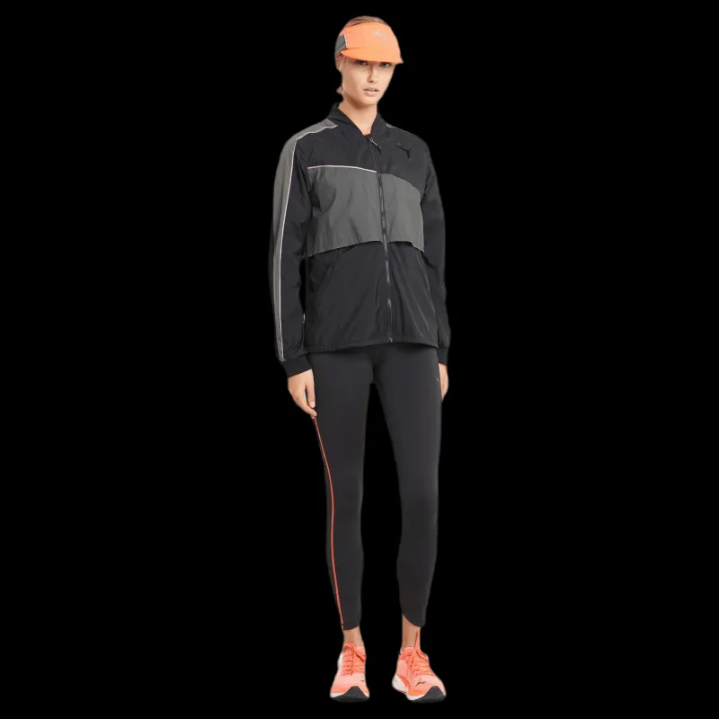 New Puma Launch Ultra Jacket Black Svart
