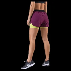 Newline 2-Lay Shorts Purple/Green Lila och Grön