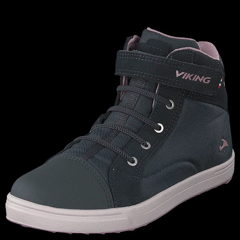 Clearance Viking Leah mid kids GTX Dark grey/Dusty pink Grå