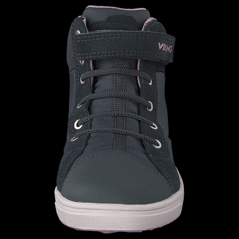 Clearance Viking Leah mid kids GTX Dark grey/Dusty pink Grå