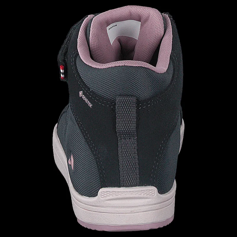 Clearance Viking Leah mid kids GTX Dark grey/Dusty pink Grå