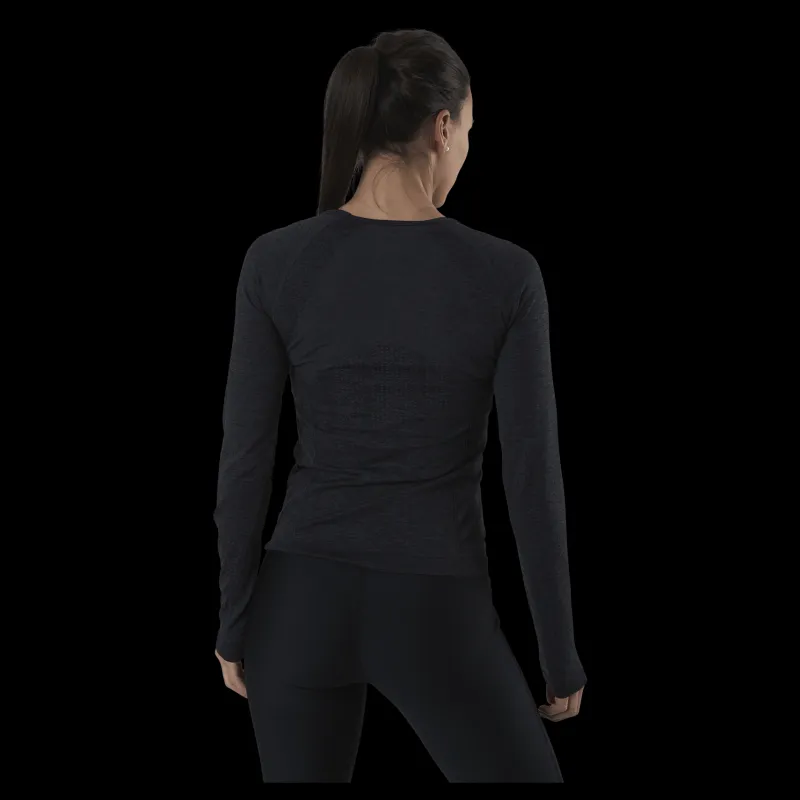 Discount BLACC Leah Seamless LS Black Svart