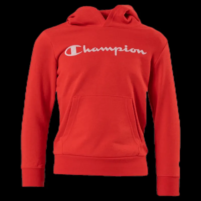 Champion Legacy Hoodie Junior Red Röd Clearance