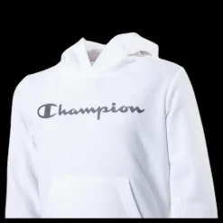 Champion Legacy Hoodie Junior White Vit Sale