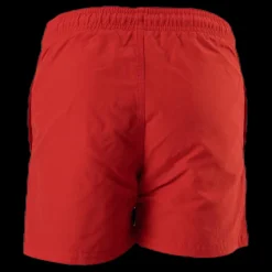 Hot Champion Legacy Swimshort Junior Red Röd