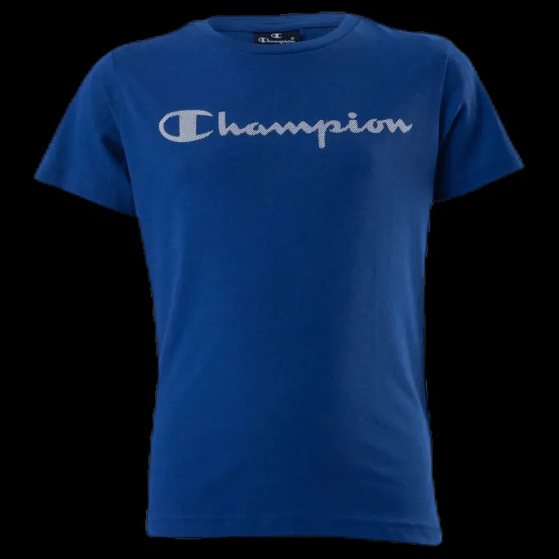 Champion Legacy T-Shirt Junior Blue Blå Outlet