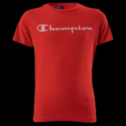 Outlet Champion Legacy T-Shirt Junior Red Röd