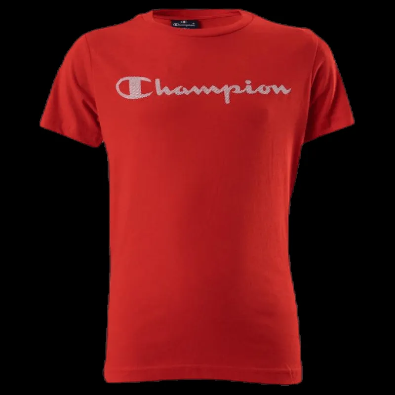 Outlet Champion Legacy T-Shirt Junior Red Röd