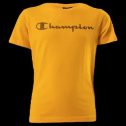 Champion Legacy T-Shirt Junior Yellow Gul Sale
