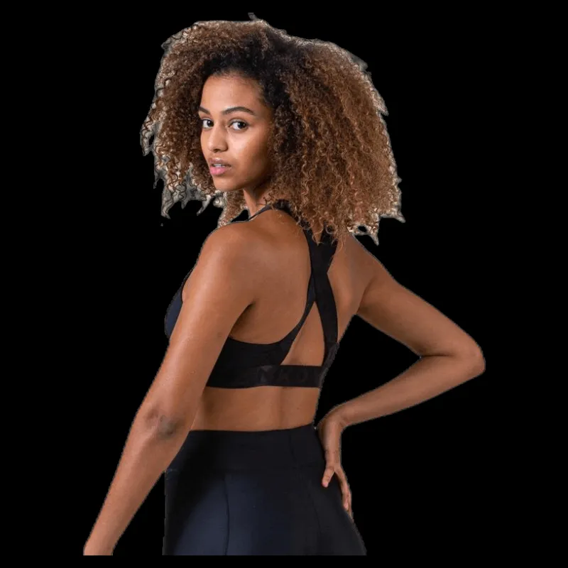 Frank Dandy Legend Mesh Bralette Black Svart Discount