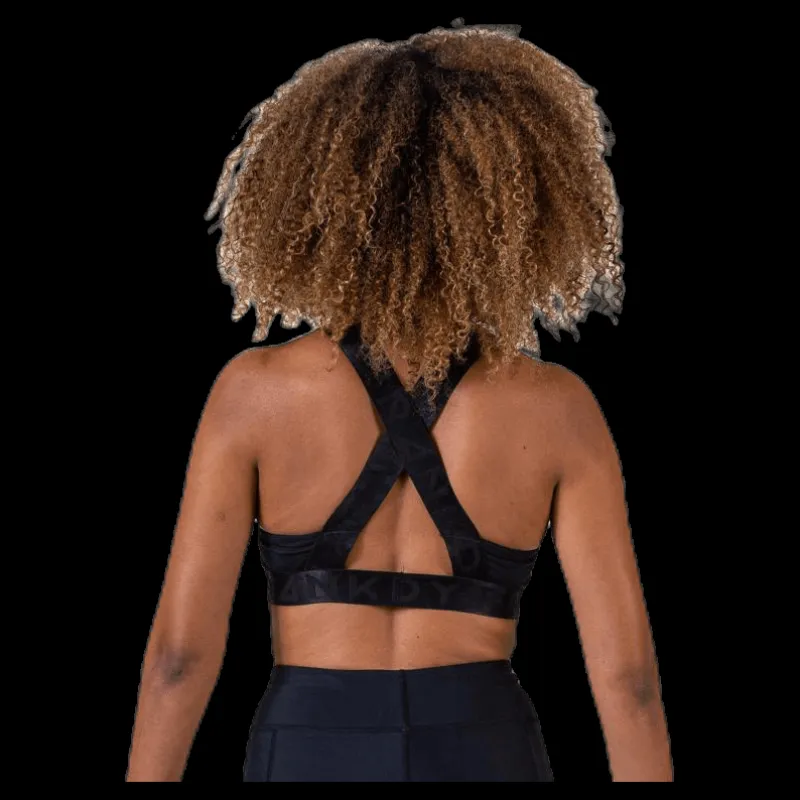 Frank Dandy Legend Mesh Bralette Black Svart Discount
