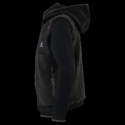 adidas Legend Winter Fleece Full Zip Junior Black/Green Svart Online