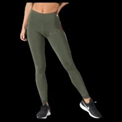 Tommy Hilfiger Sport Legging Full Length With Tape Green Grön Online