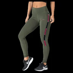 Tommy Hilfiger Sport Legging Full Length With Tape Green Grön Online