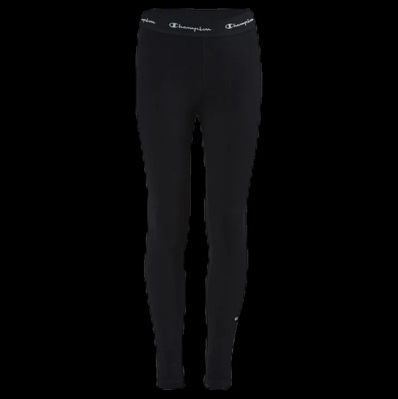 Champion Leggings Junior Black Svart Discount