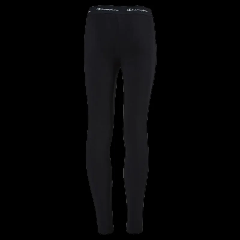 Champion Leggings Junior Black Svart Discount