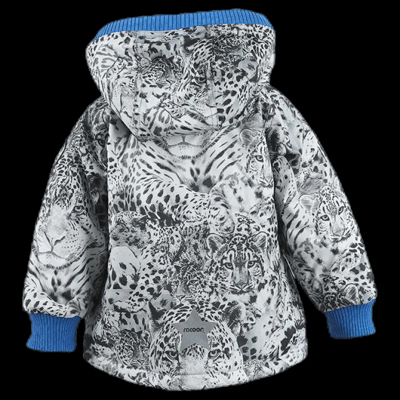 Clearance Racoon Leo Leopard Jacket Green Grön