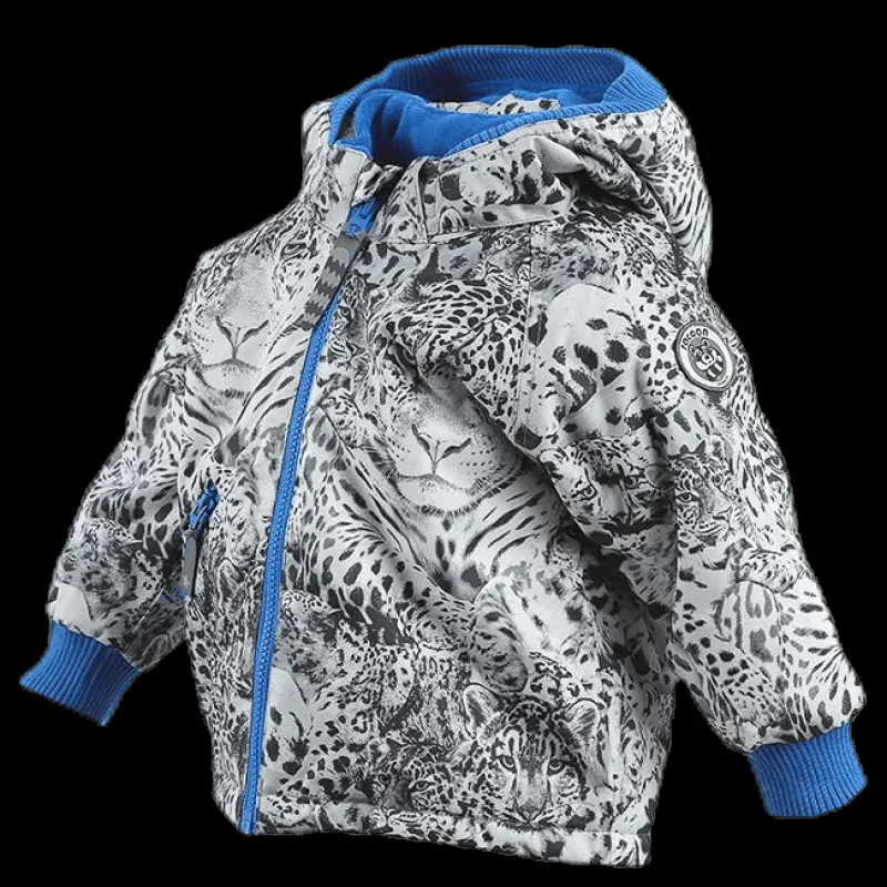 Clearance Racoon Leo Leopard Jacket Green Grön