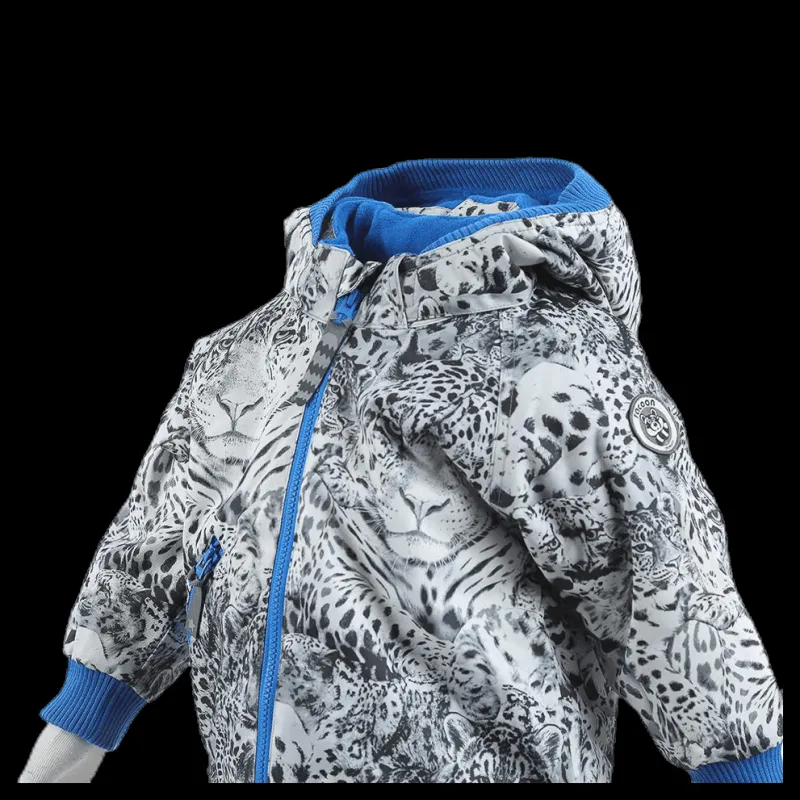 Clearance Racoon Leo Leopard Jacket Green Grön