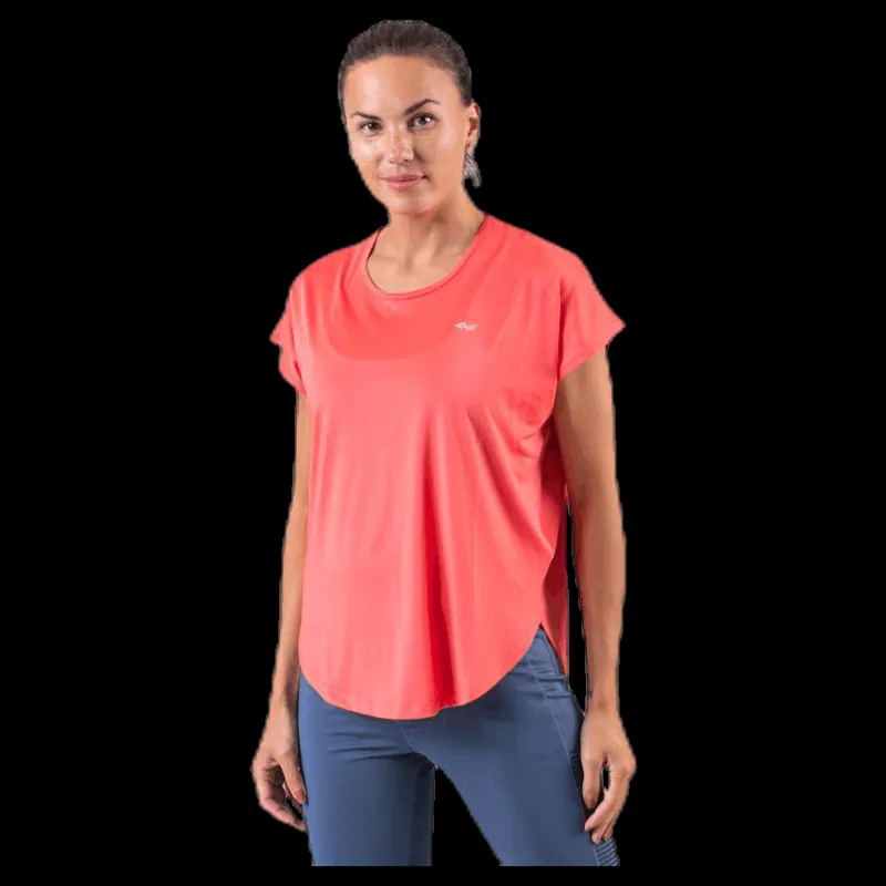 Röhnisch Leo Loose Top Pink/Red Rosa och Röd