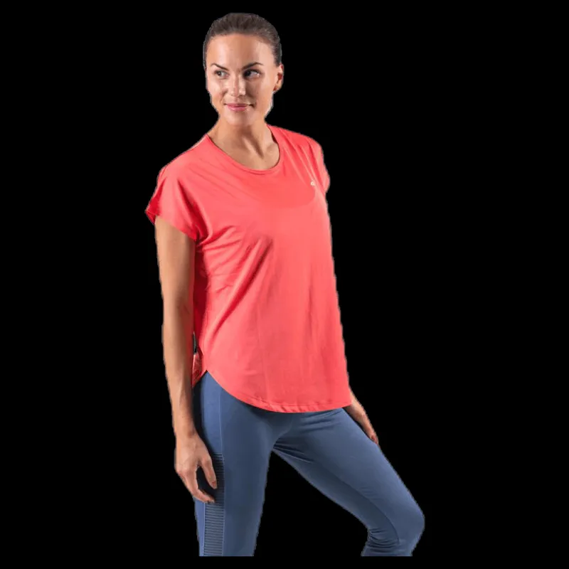 Röhnisch Leo Loose Top Pink/Red Rosa och Röd