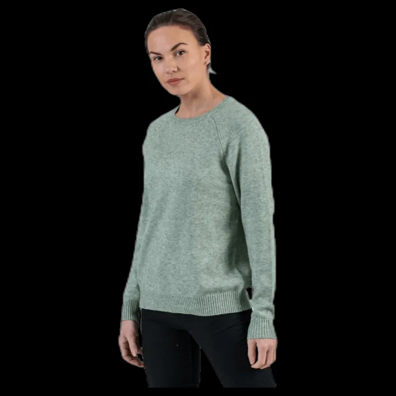 Only Lesly Kings L/S Pullover Knt Green Grön Hot