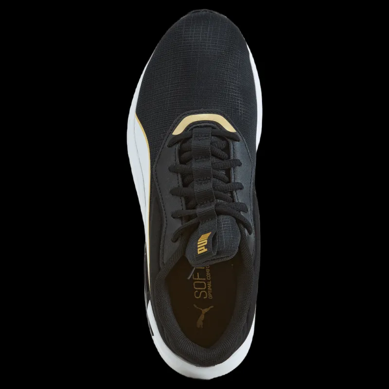 Puma Lex Wn's Black- Team Gold Svart